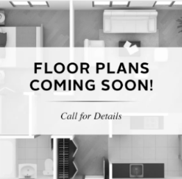 Floor plan for 1 bed, 1.5 baths, 797 sqft